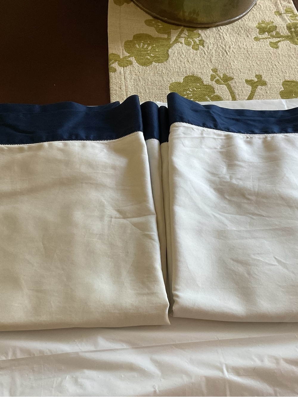 2x Ralph Lauren Langdon Cotton Sateen King Pillow Shams